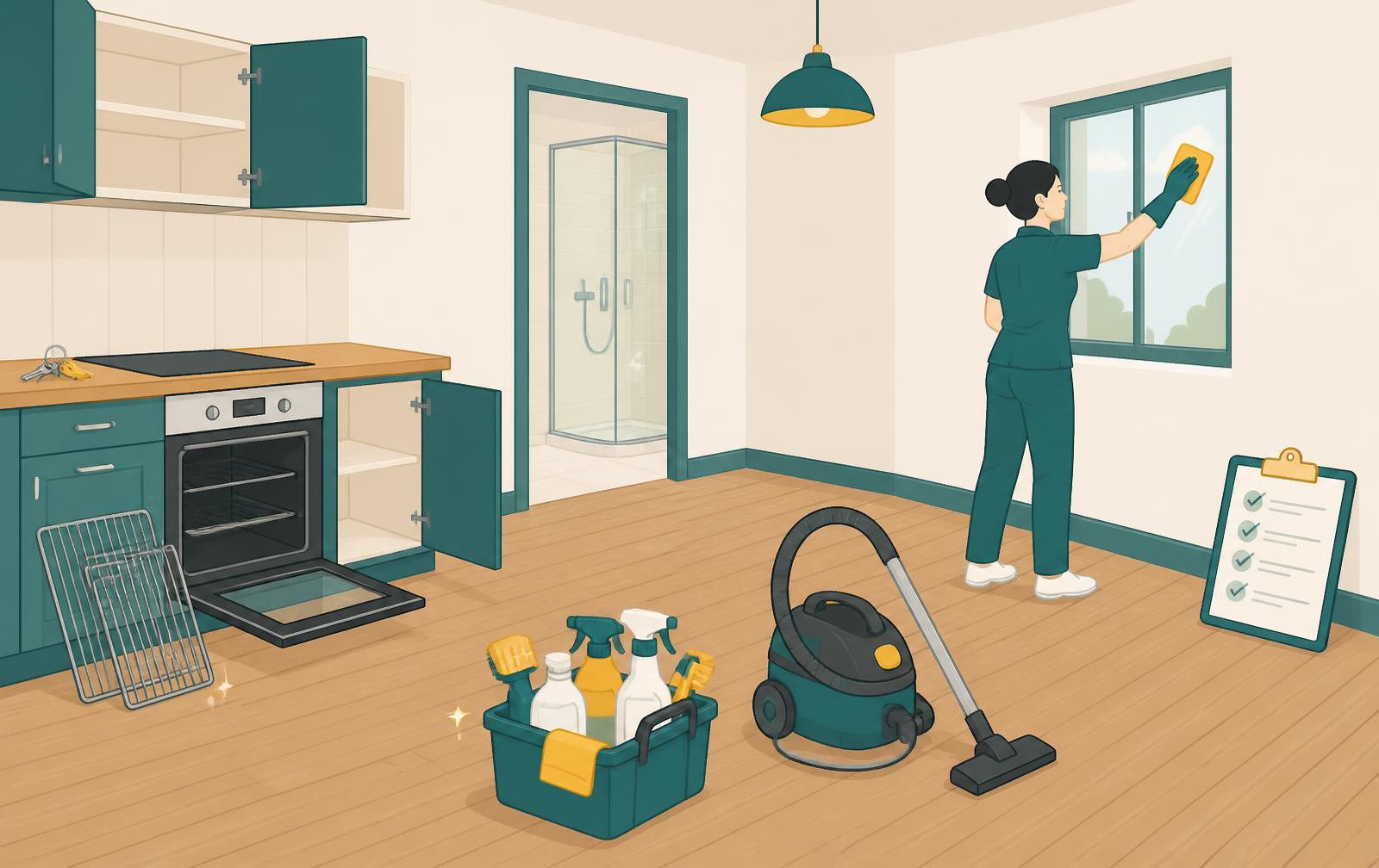 Hello Services cleaner carrying out cleaning services in Old Trafford, Trafford — typical local large Victorian and Edwardian terraces with tiled paths and bays