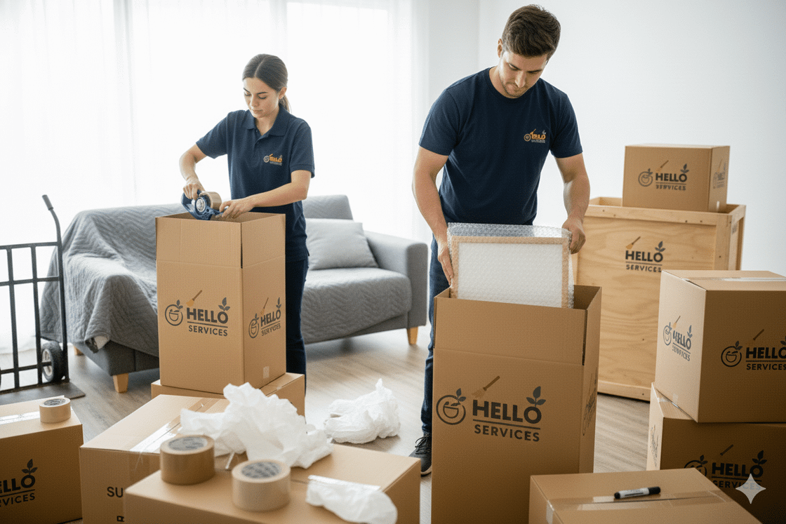 Packing Services in Frimley
