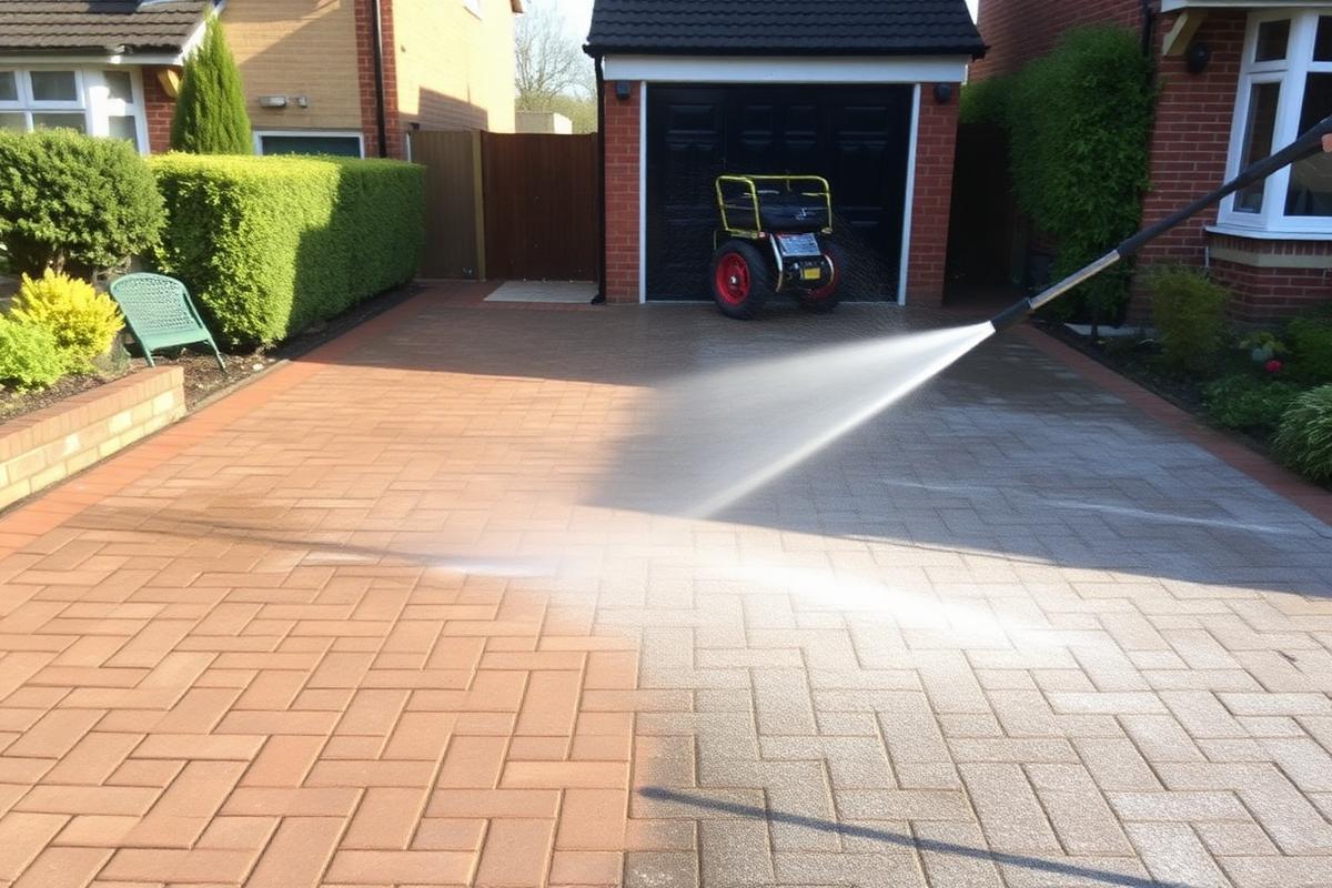 Pressure Washing Quote — Home & Commercial Services — Hello Services team at work