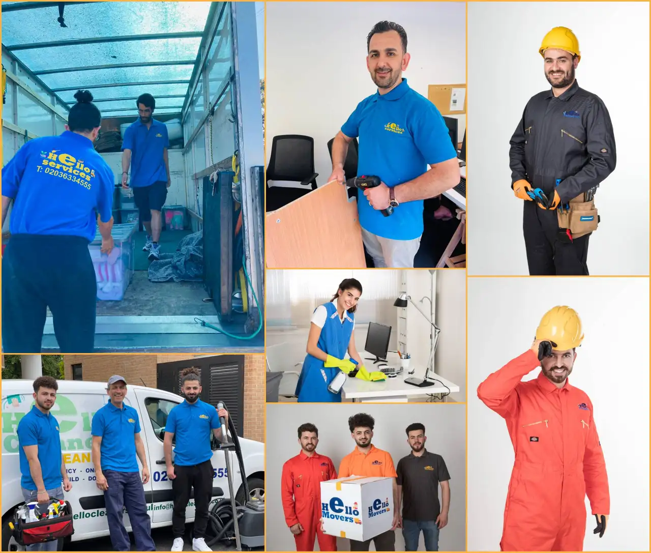 Professional Home Services Team Hello Services