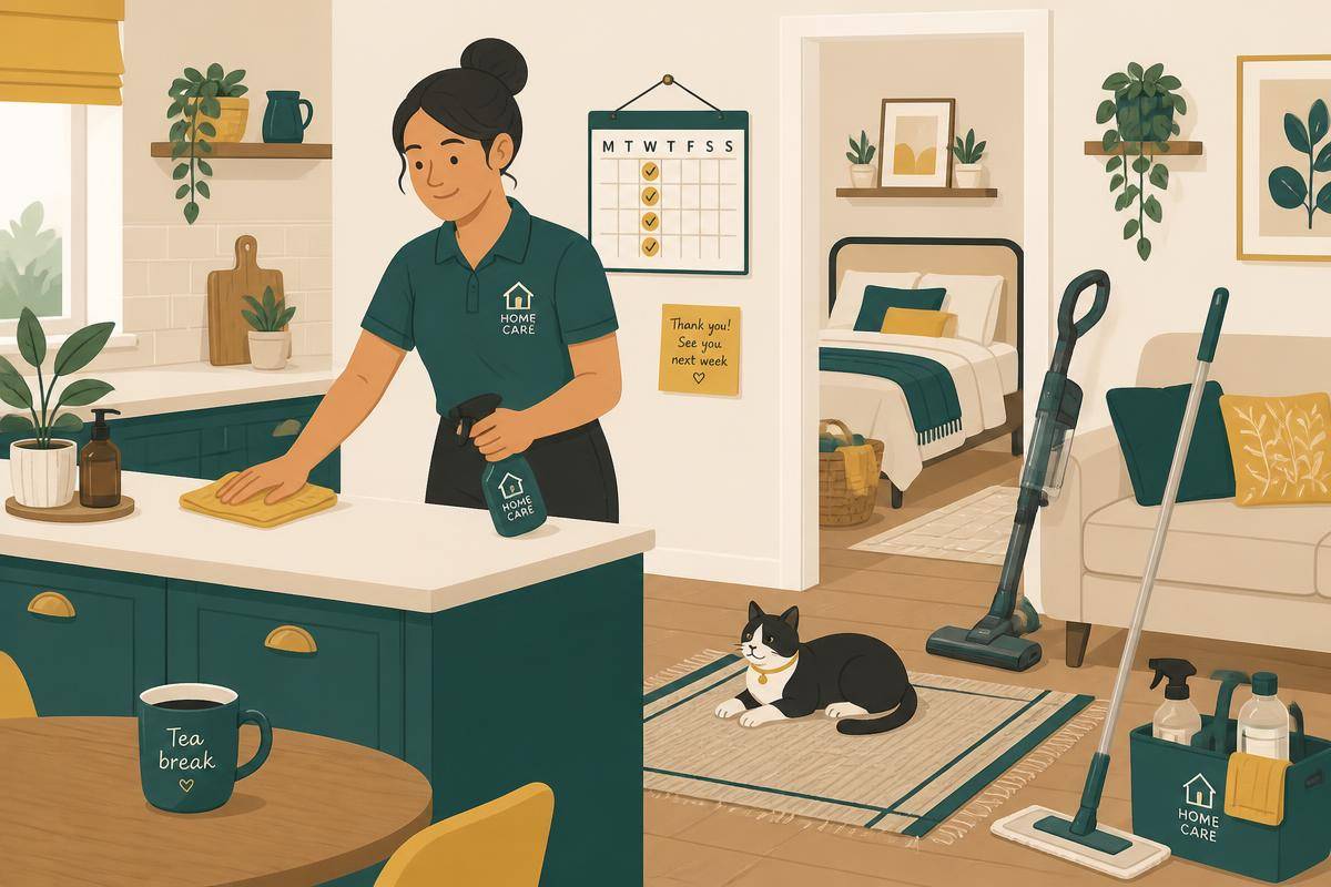 Regular Housekeeping — Regular Housekeeping — Hello Services team at work