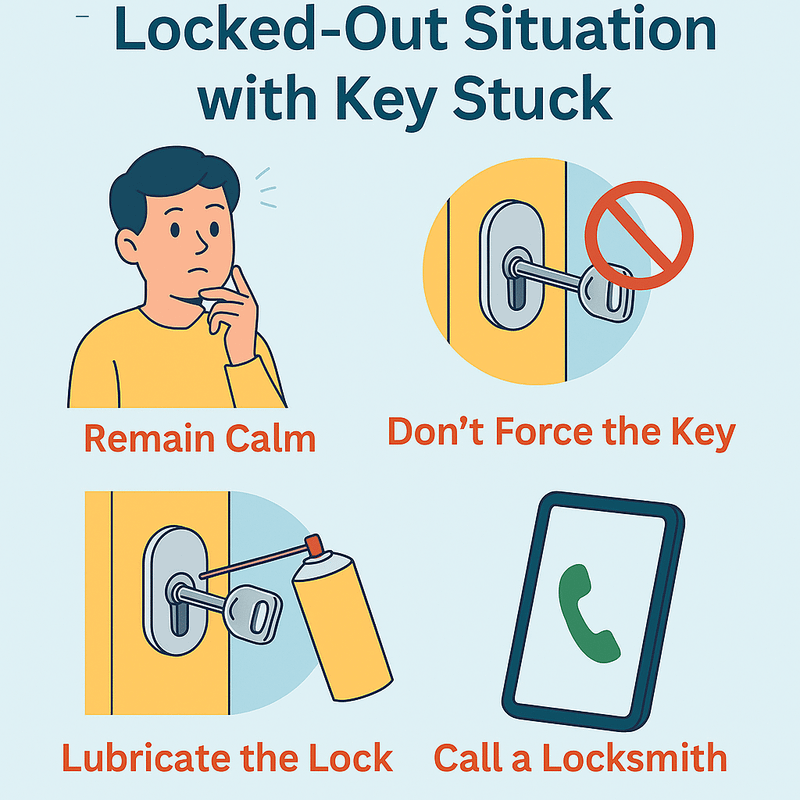 Tips for Handling a Locked-Out Situation with Key Stuck — Handyman & home guide from Hello Services