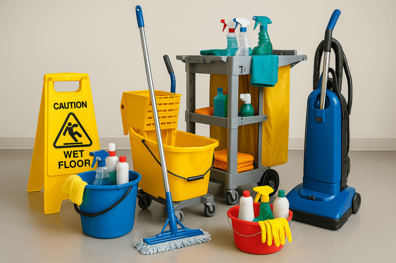 35 Essential Cleaning Supplies & Equipment for Professional Cleaning Services — Cleaning guide from Hello Services