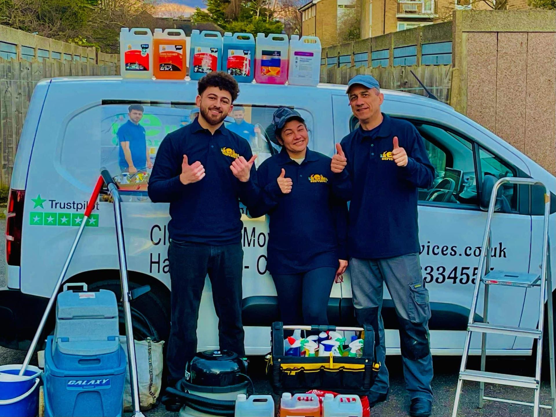 Professional cleaning services across Surrey by Hello Services
