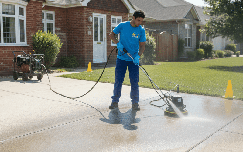 Jet Washing &amp; Pressure Washing: The Complete UK Guide 2026 — Cleaning guide from Hello Services